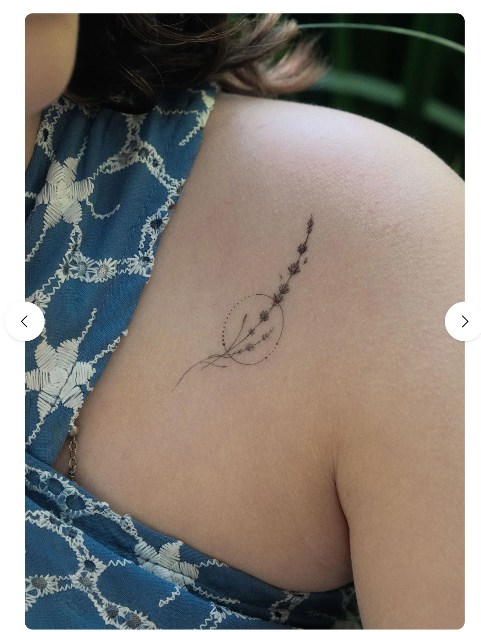 Set 4 tatuaje temporare Grădina Secretă