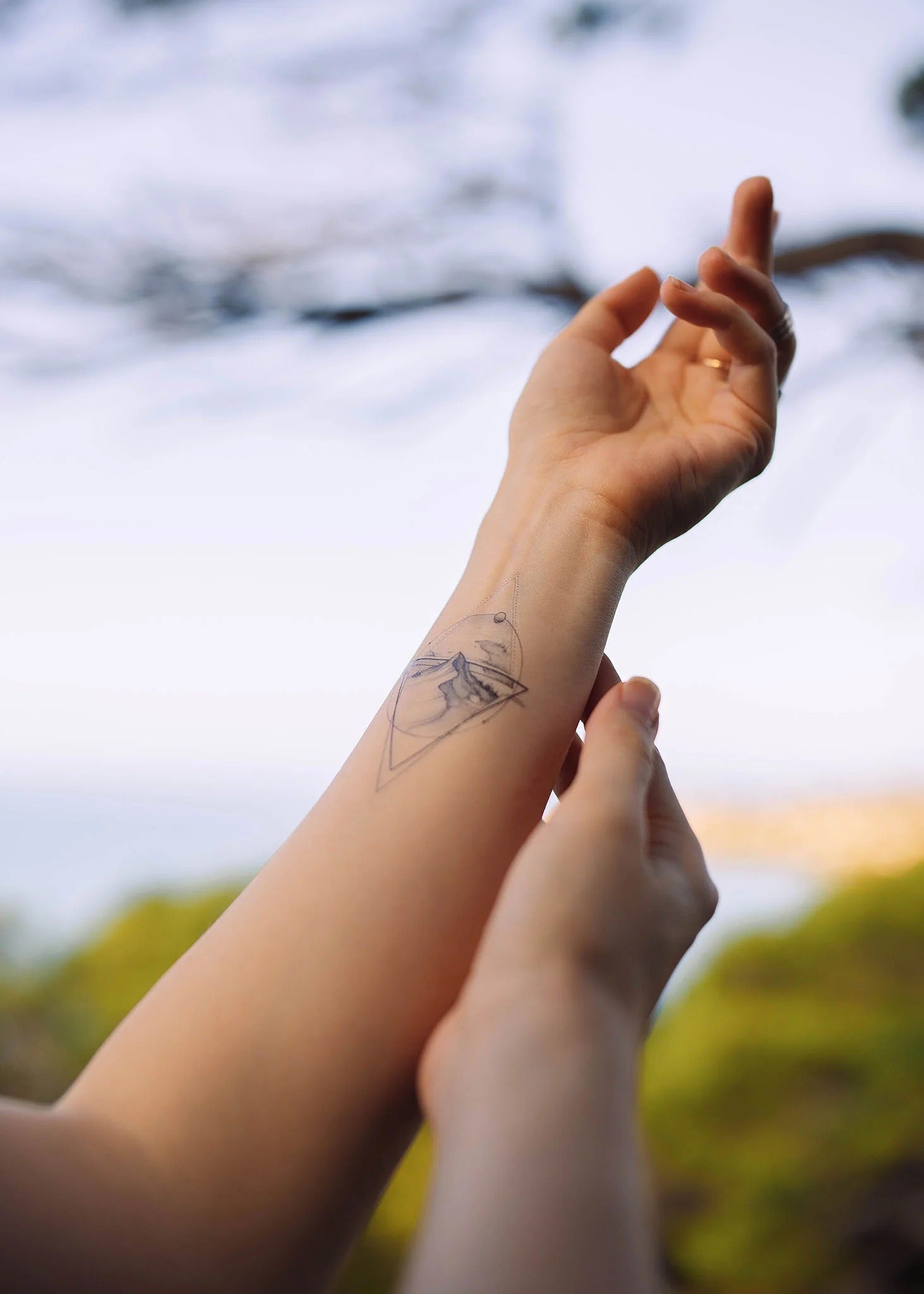 Set 10 tatuaje temporare Natura