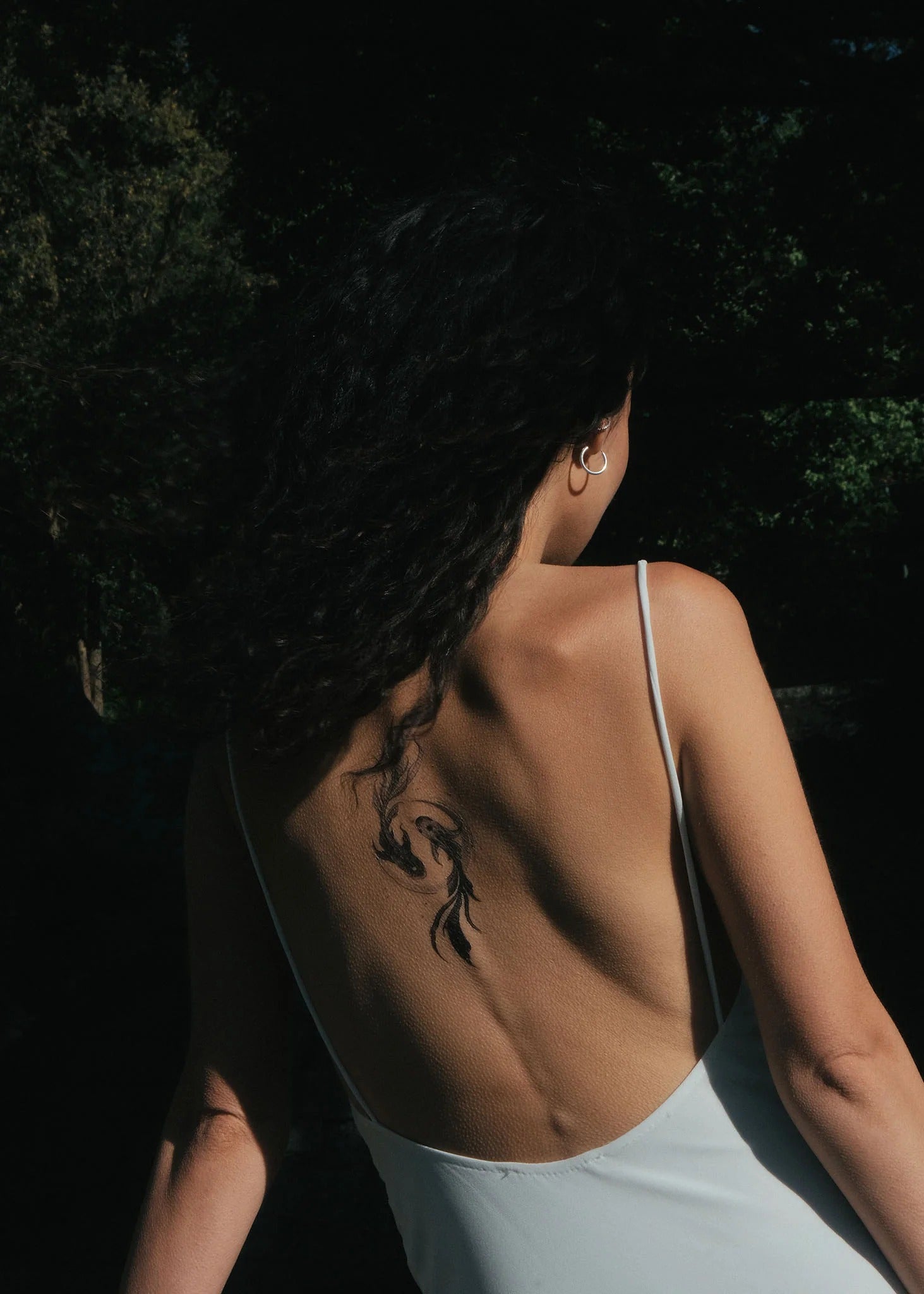 Pește Koi Ying Yang - Tatuaj temporar