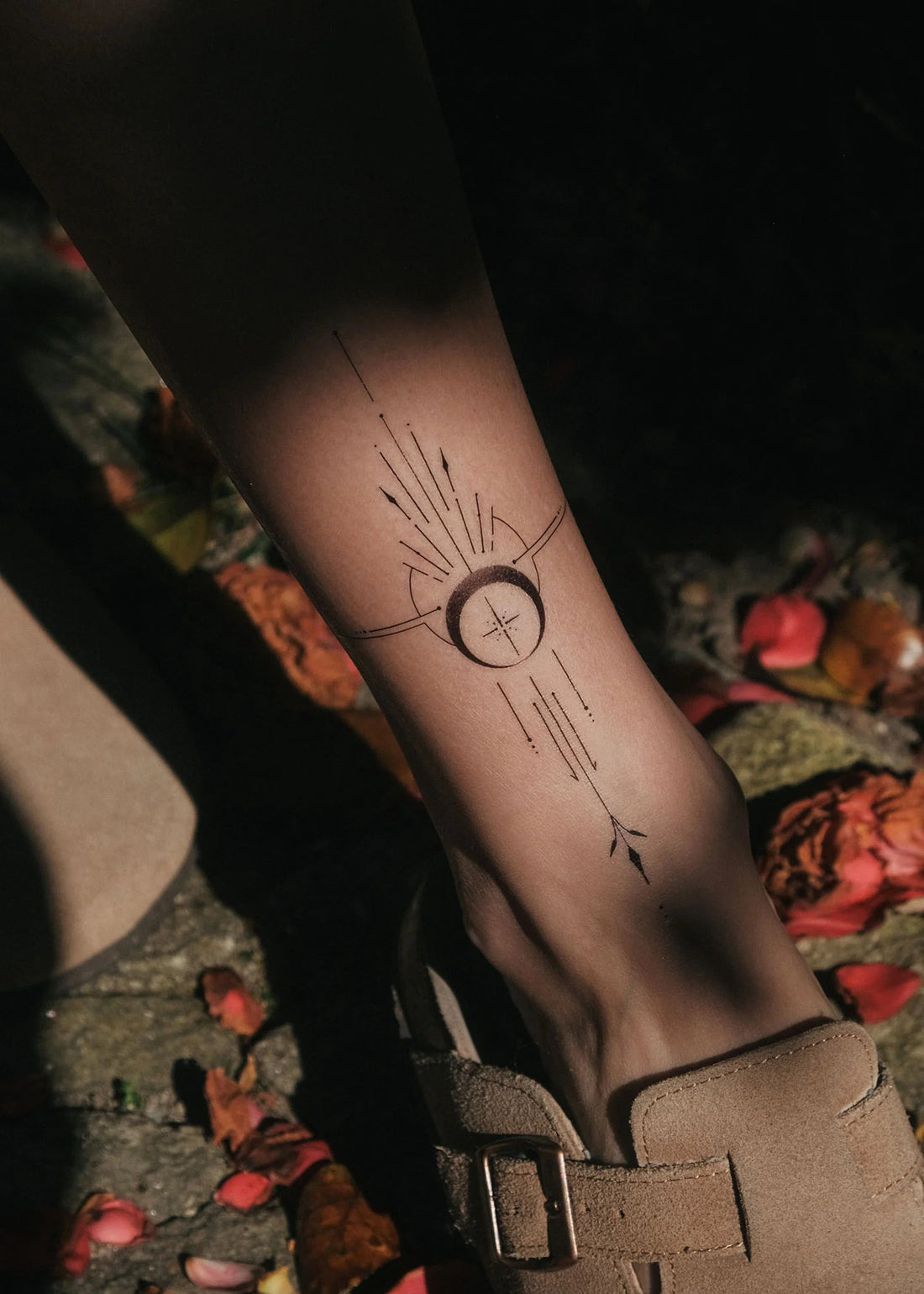 Set 5 tatuaje temporare Linie fină