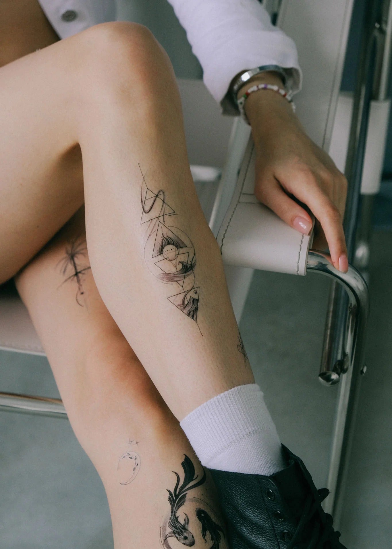 Set 7 tatuaje temporare Cele patru elemente