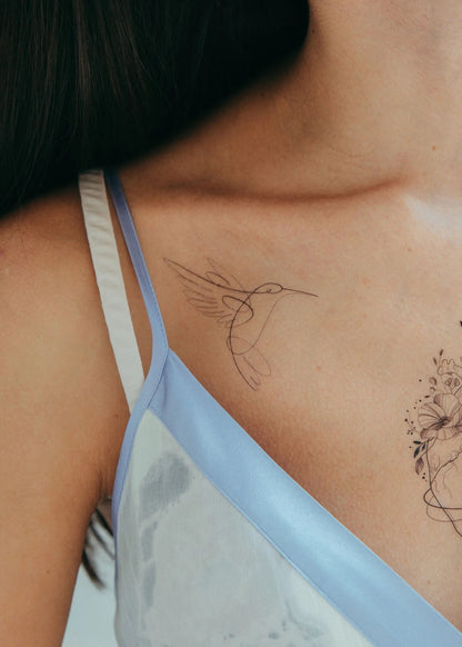 Set 9 tatuaje temporare O linie