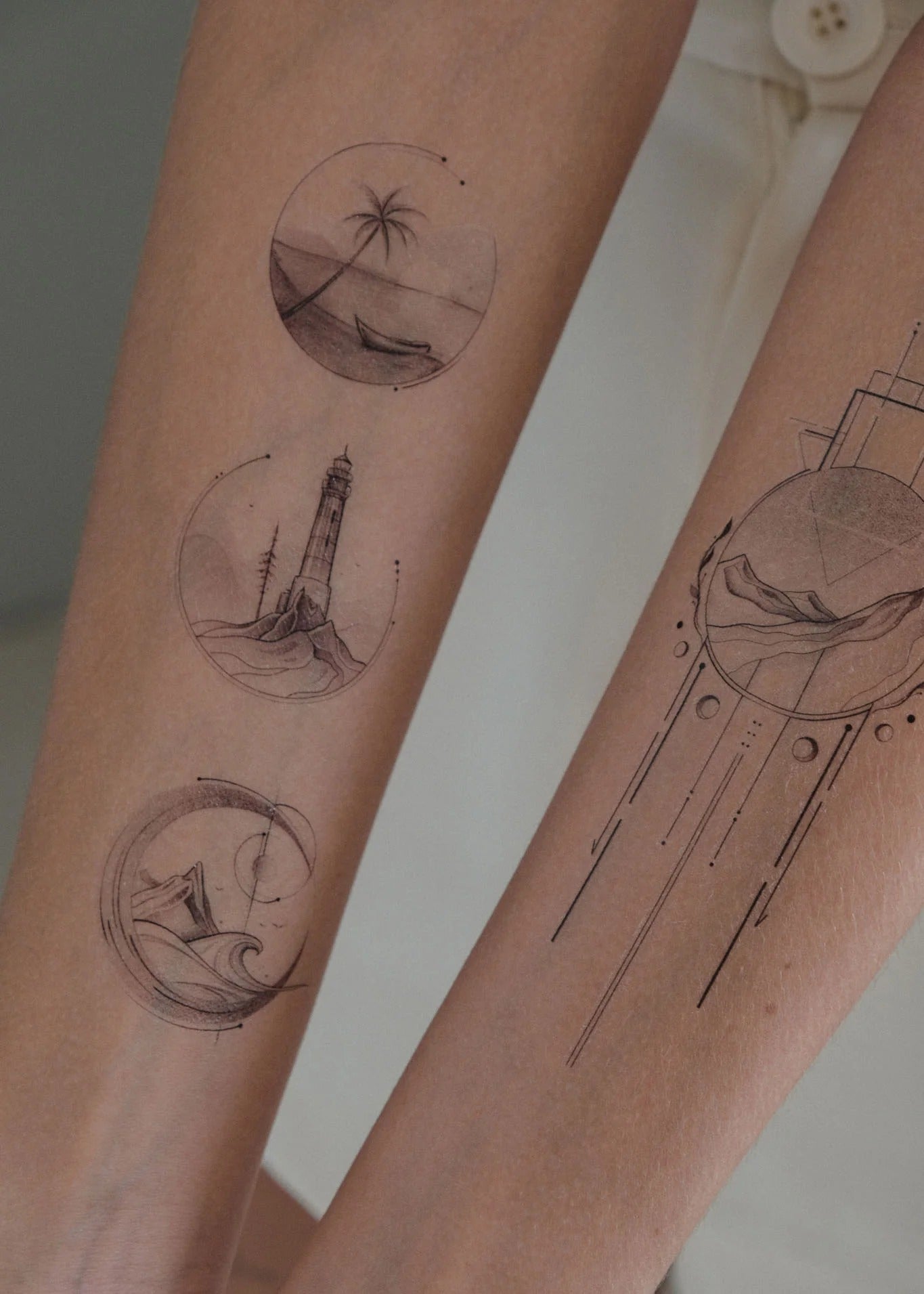 Set 14 tatuaje temporare Cercuri
