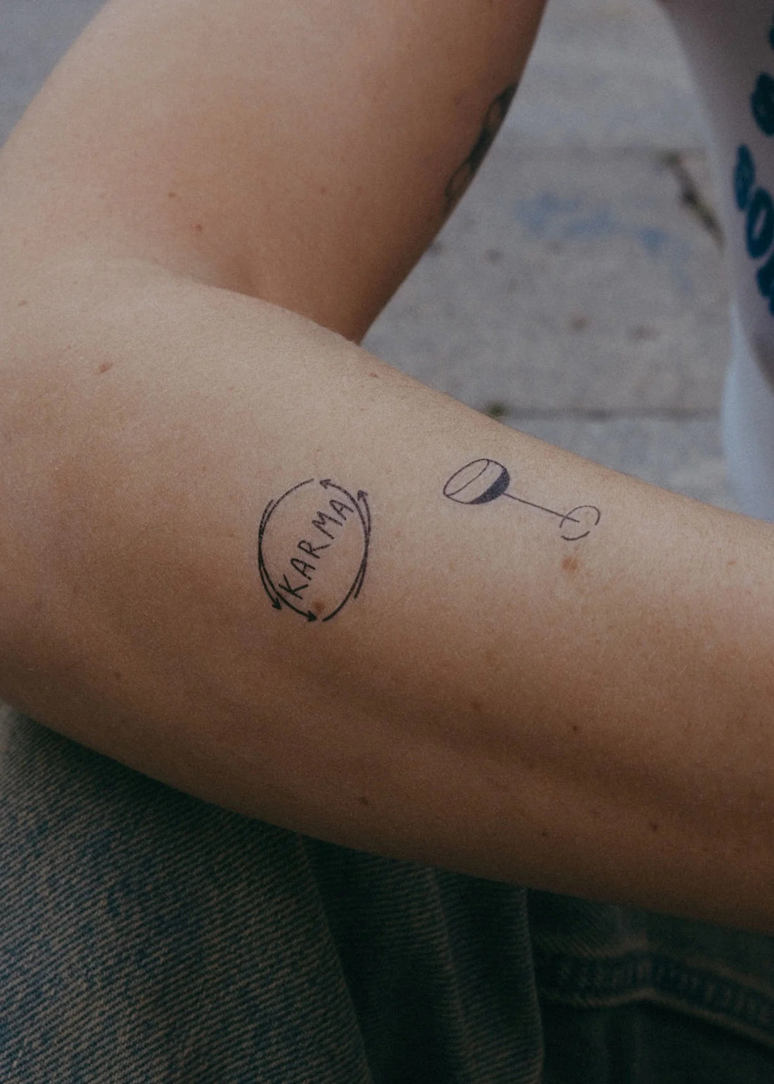 Set 20 tatuaje temporare Mâzgălitură