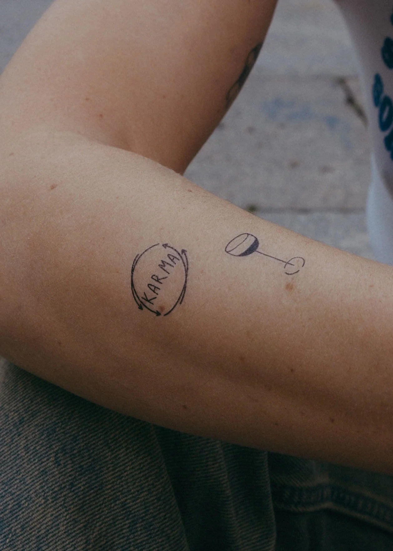 Set 20 tatuaje temporare Mâzgălitură