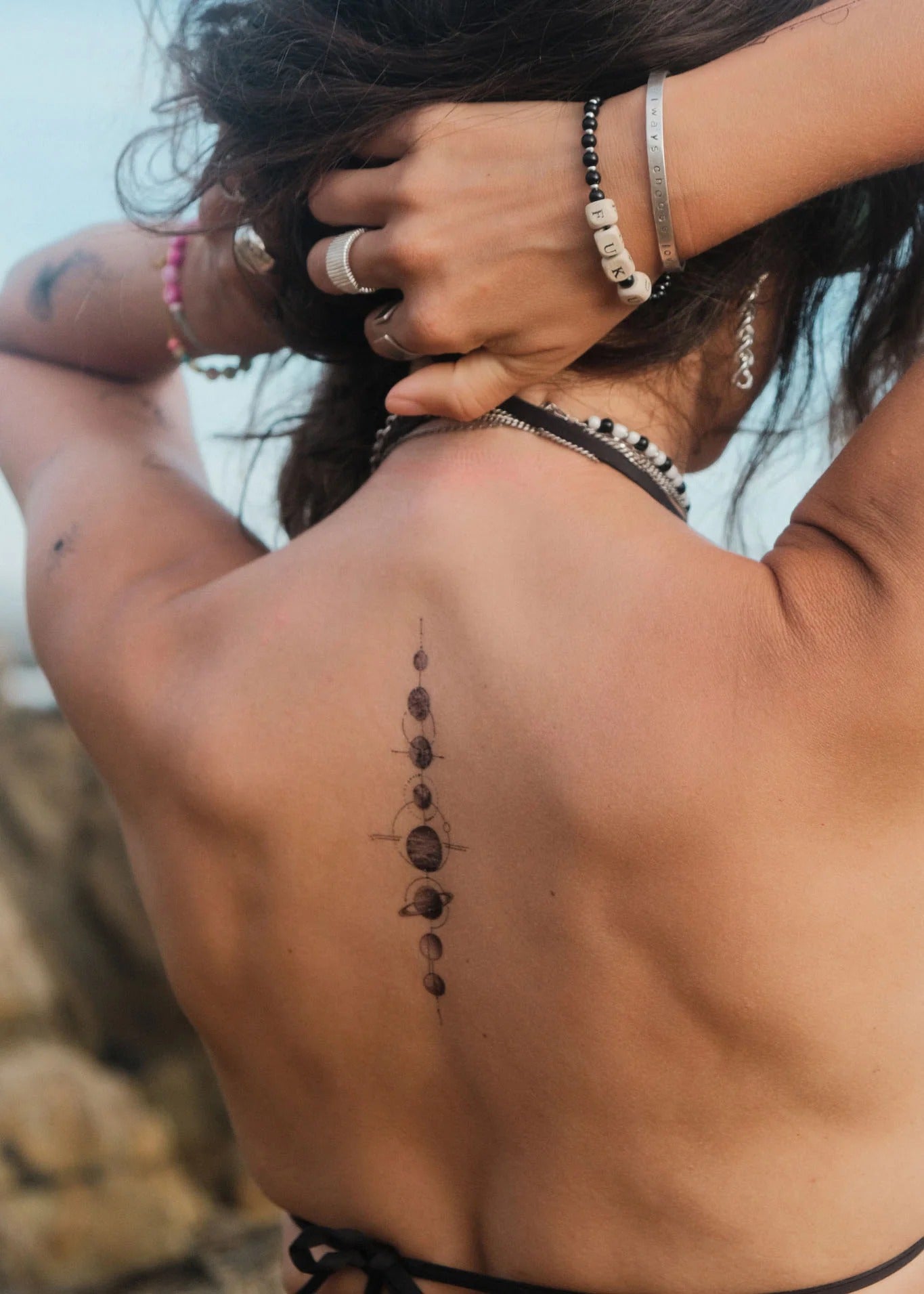 Set 8 tatuaje temporare Galaxie