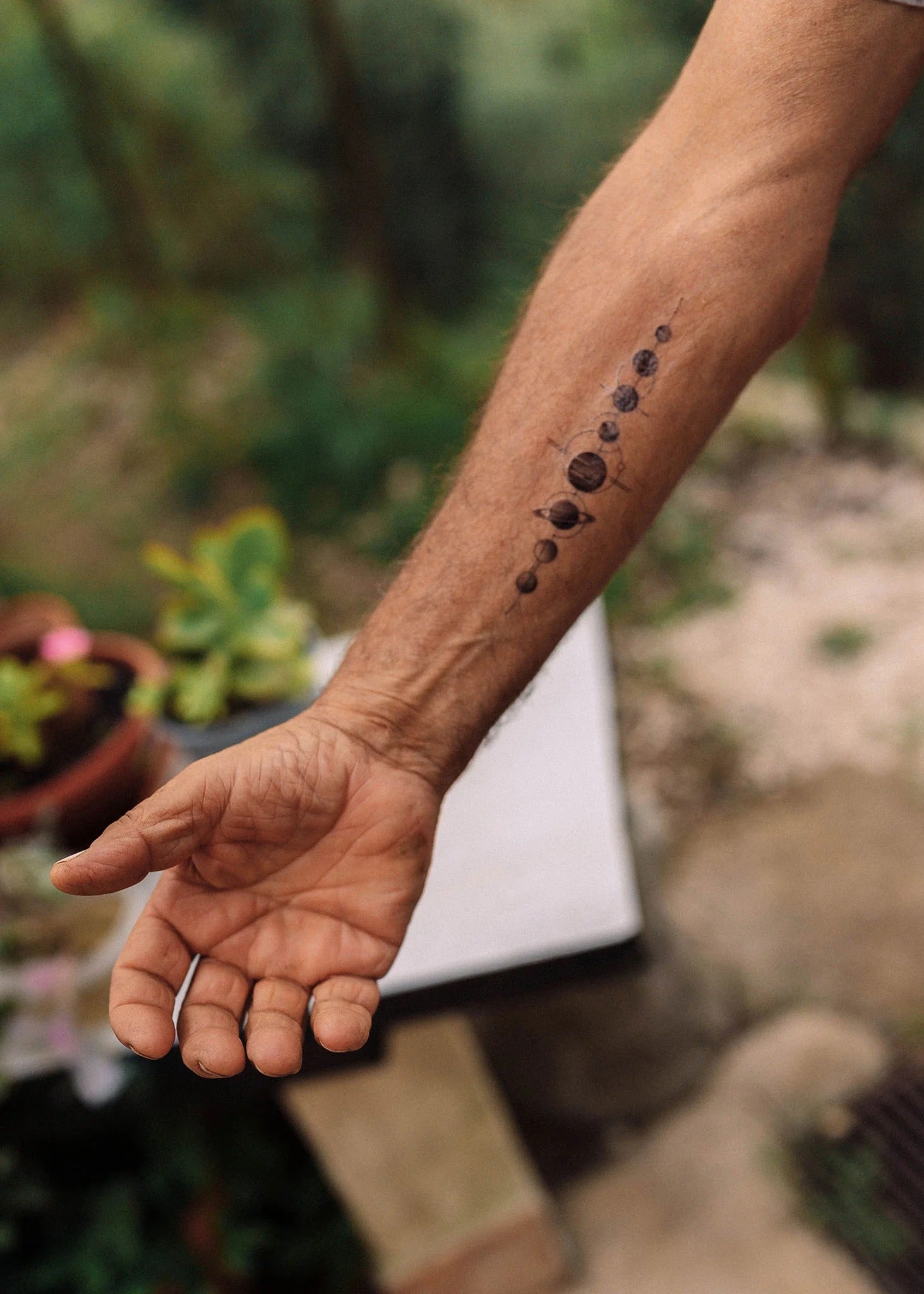 Set 8 tatuaje temporare Galaxie