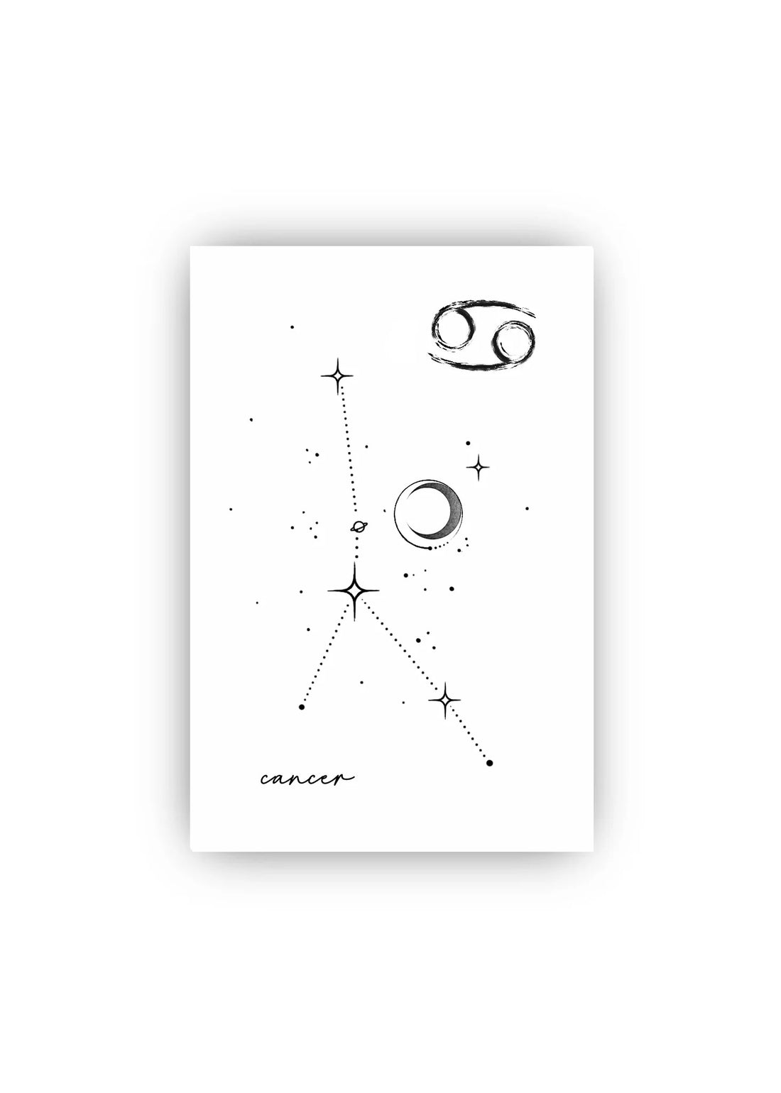 Tatuaj Temporar Zodia Rac – Constelație