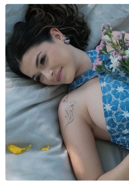 Set 4 tatuaje temporare Grădina Secretă