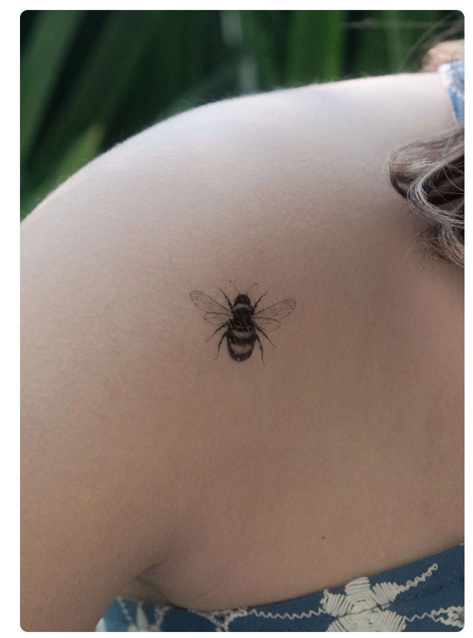 Set 4 tatuaje temporare Grădina Secretă