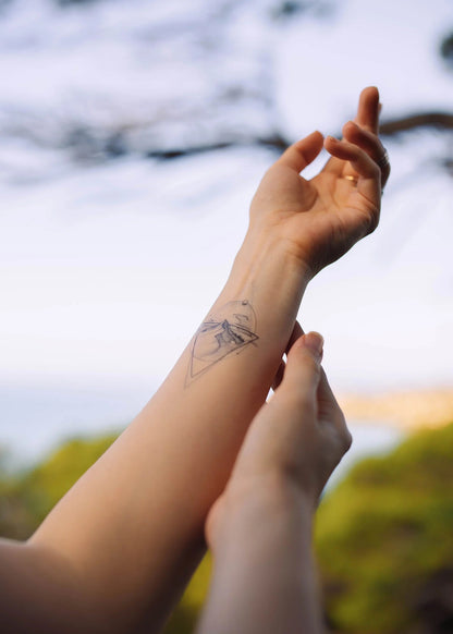 Set 10 tatuaje temporare Natura