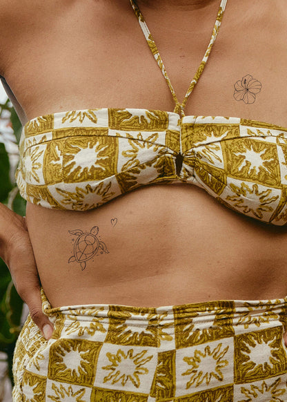 Set 13 tatuaje temporare tropical