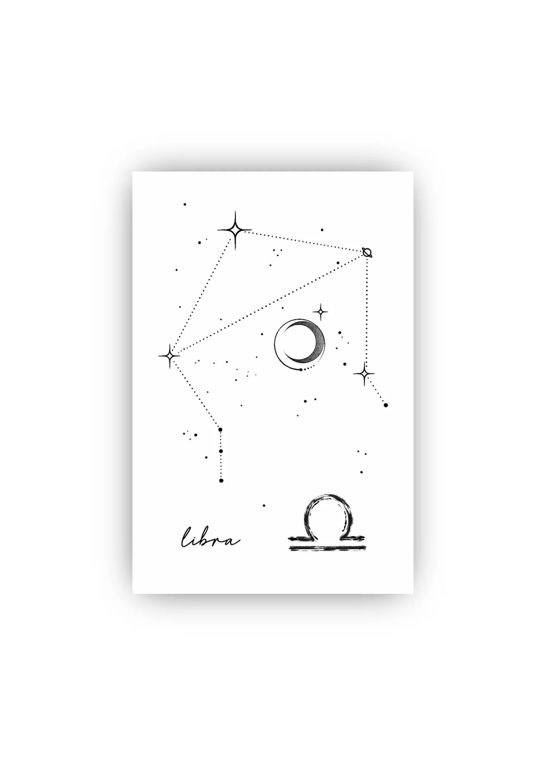 Tatuaj Temporar Zodia Balanță – Constelație
