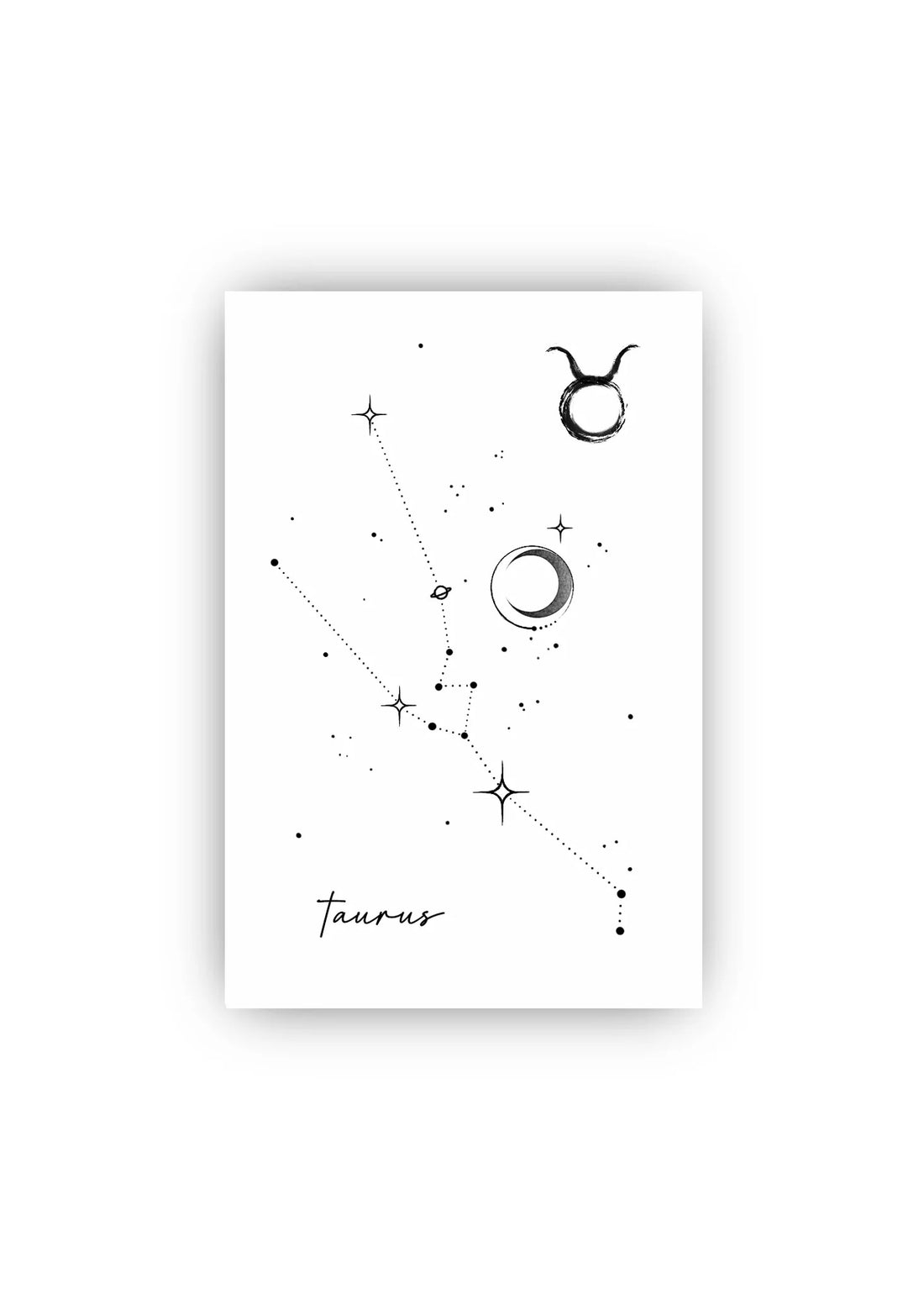 Tatuaj Temporar Zodia Taur – Constelație