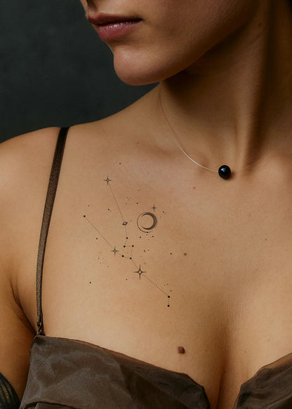 Tatuaj Temporar Zodia Taur – Constelație