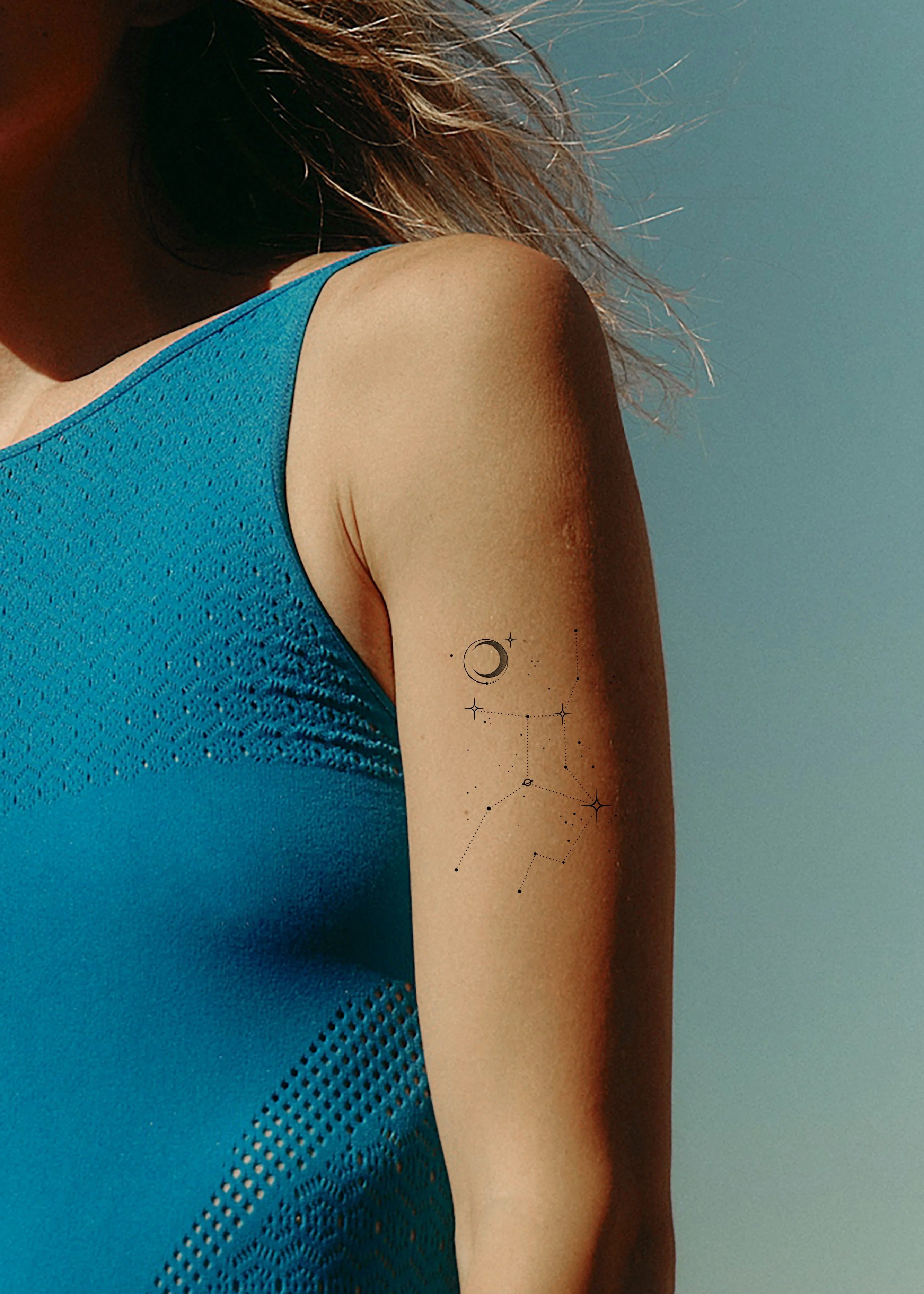 Tatuaj Temporar Zodia Fecioară – Constelație
